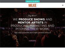 Tablet Screenshot of milke.com.au